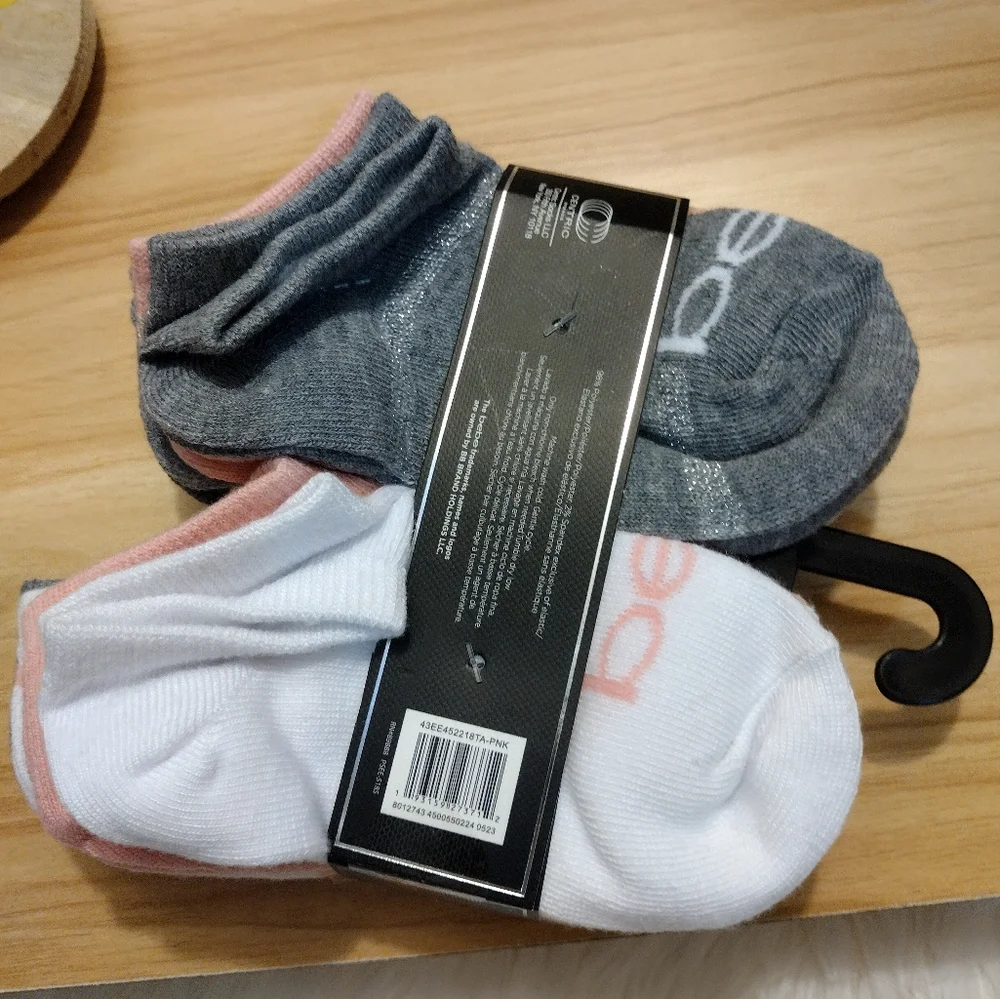 Bebe Girls 10 Pair Multi-Pack Socks Shoe Size 7-10 NWT 🩷
